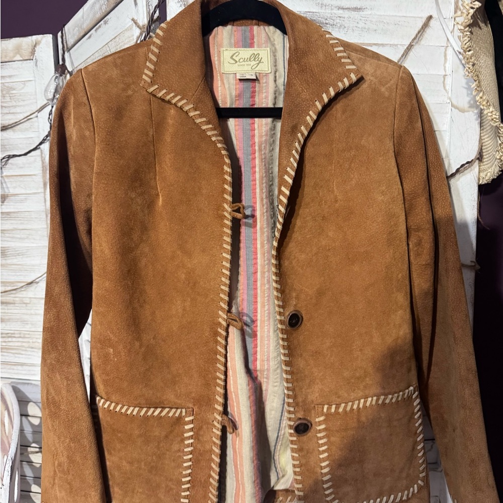 Scully Brown Leather Jacket
